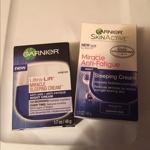 Garnier sleeping cream